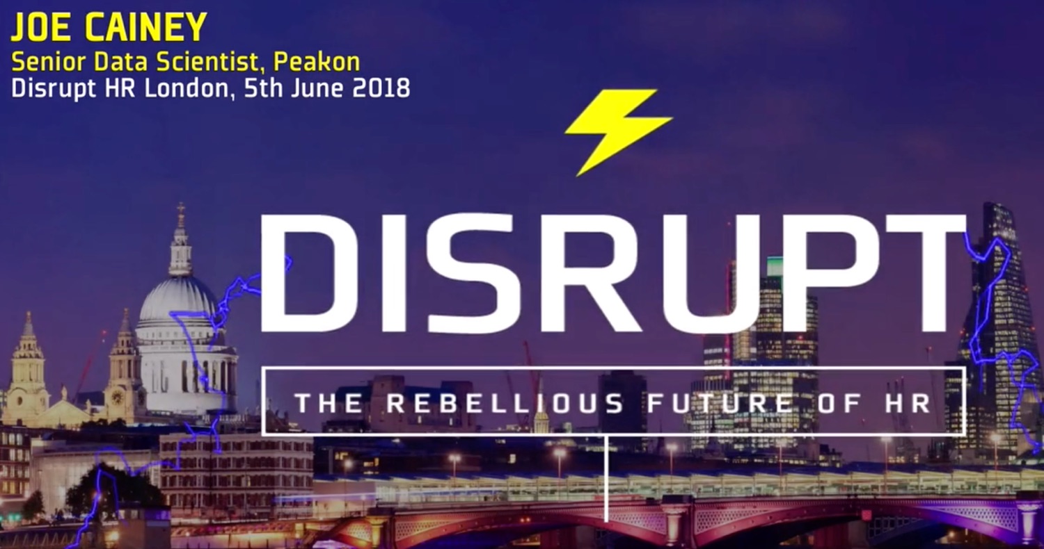 Talk: DisruptHR 2018